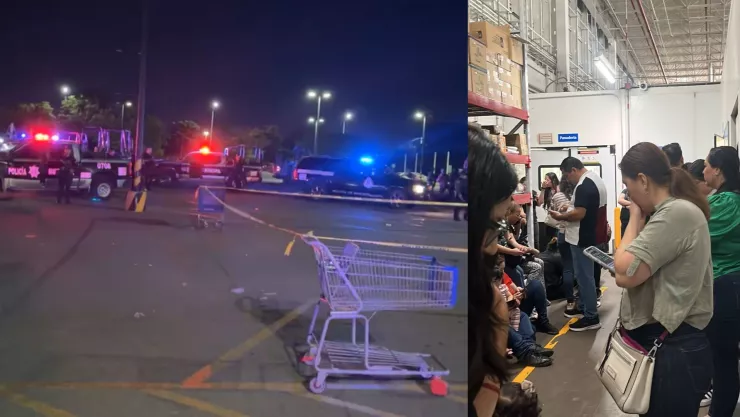 Balean a un hombre en estacionamiento de supermercado en Culiacán