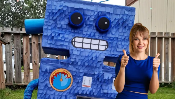 Cómo hacer una piñata de Robot; ideal para los cumpleaños infantiles