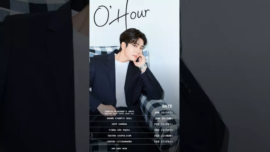 El tour de Kang Tae Oh es de los más esperados del año, con enorme entusiasmo en Asia y Latinoamérica.