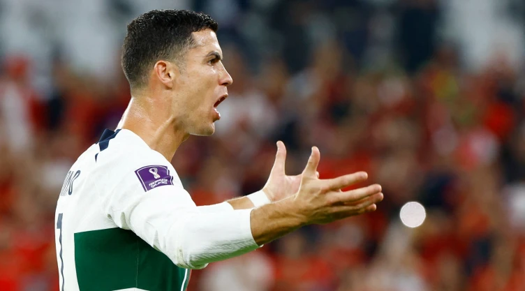 Incredulidad de Cristiano Ronaldo, Portugal lo pierde con Marruecos