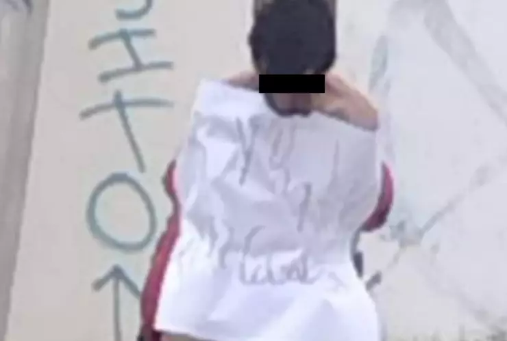 amarran a poste a presunto ladrón chachapa