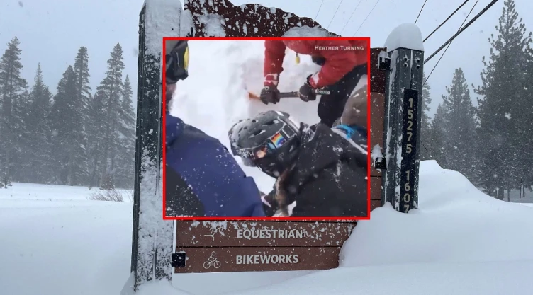 Avalancha cerca del lago Tahoe deja esquiadores muertos y uno desaparecido