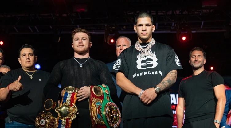 Canelo Álvarez Berlanga conferencia de prensa Nueva York pelea