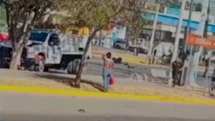 Aparatoso accidente sobre bulevar Delta y Río Mayo, hoy 29 de noviembre