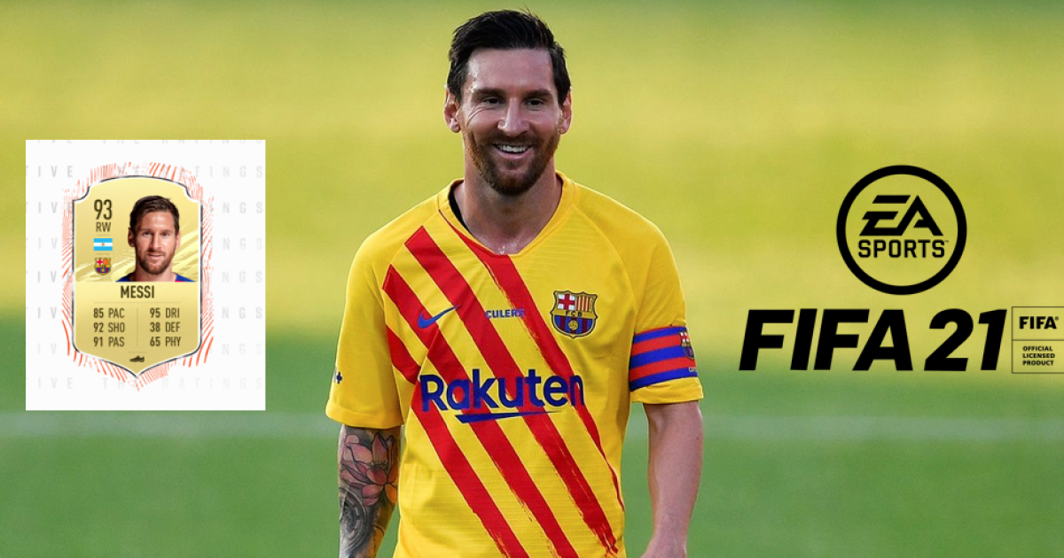 Messi Sigue Siendo El 1 En Fifa 21