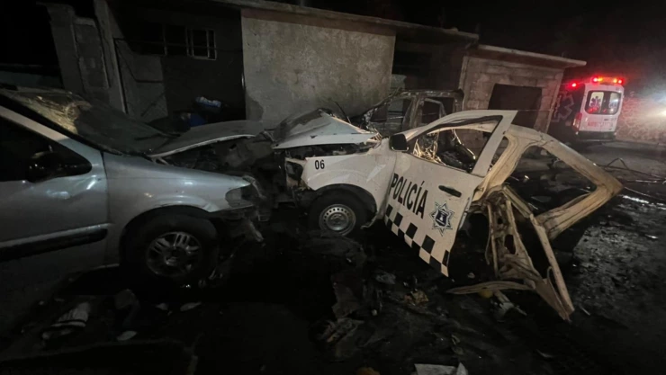 Nopaltepec explosión patrulla pirotecnia