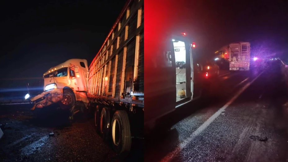 Accidente tráiler Celaya-Salamanca