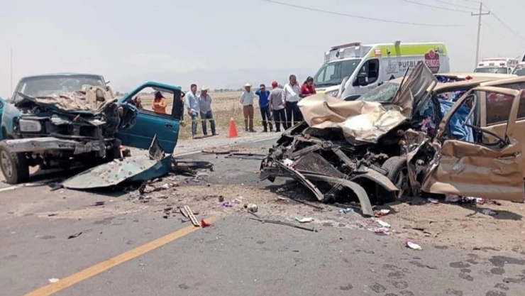 Carretera estatal San Nicolás Buenos Aires Accident deja un muerto y dos heridos