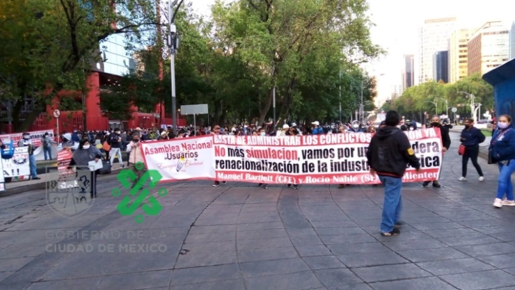 Habrá una marcha y 4 manifestaciones hoy 5 de enero en CDMX