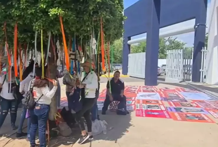 Manifestación en FGE por personas desaparecidas