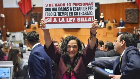 Senado aprueba por unanimidad la “Ley Silla” que protege a las personas que trabajan de pie