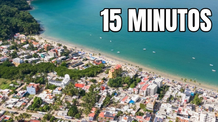 El pueblito de México que esconde una playa y se recorre en 15 minutos
