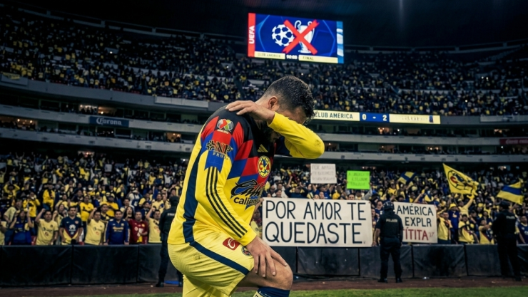 Pudo salir a Europa, eligió quedarse en Club América por amor y casi no juega en el Clausura 2026