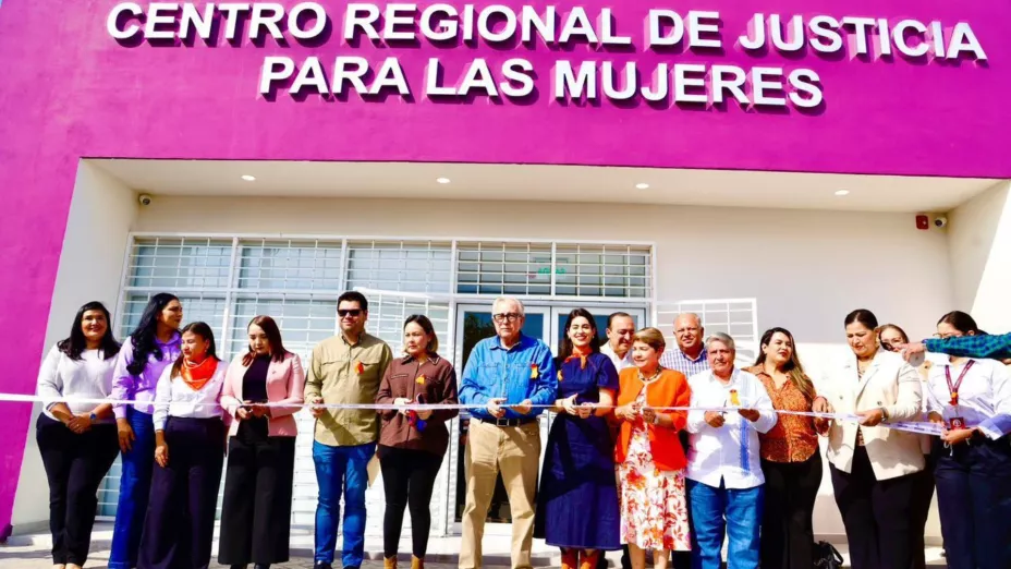 Inauguran Centro Regional de Justicia para las Mujeres en Guasave.