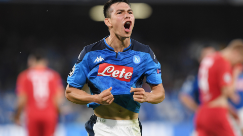 Lozano vivió buenos momentos con Ancelotti