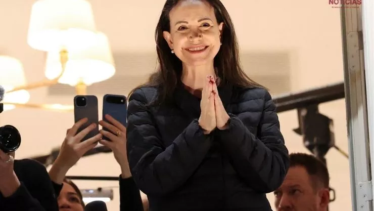 María Corina Machado en Oslo, Noruega