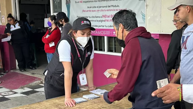 INE ficha programada citas