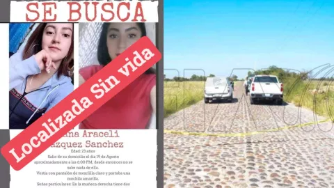 Diana Araceli es localizada sin vida