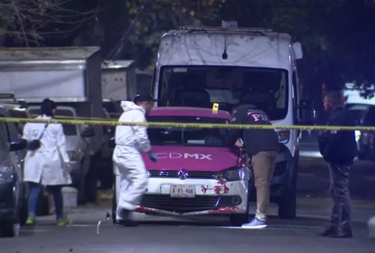 CDMX: Asesinan a un taxista en la colonia Santa María la Ribera