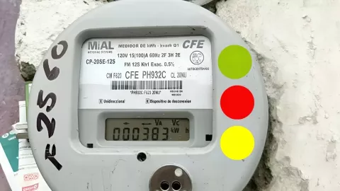 CFE: ¿qué significan las luces de los nuevos medidores de luz? Ten cuidado con la roja
