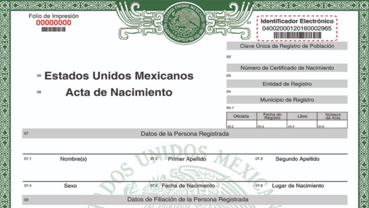 Precio y requisitos para tramitar en línea tu acta de nacimiento en Nuevo León 2025