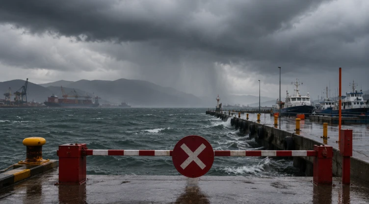 Martes de fuertes lluvias en México: Cierran puertos en el Pacífico por mal clima