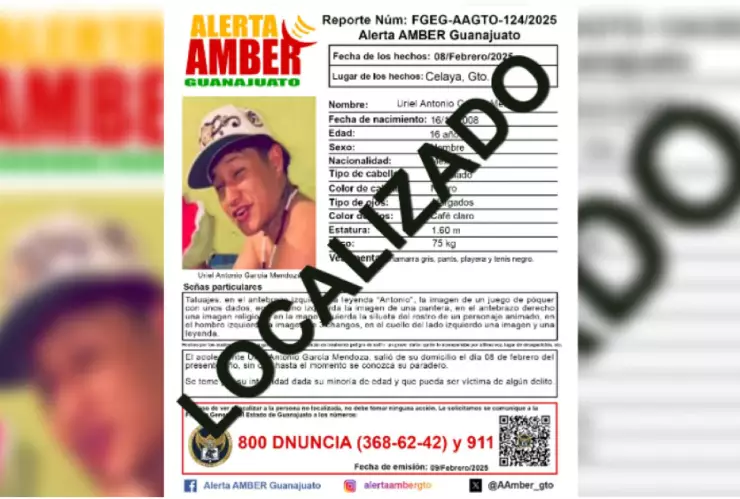 Localizan sin vida a Uriel Antonio García, menor desaparecido en Celaya, Guanajuato: esto sabemos