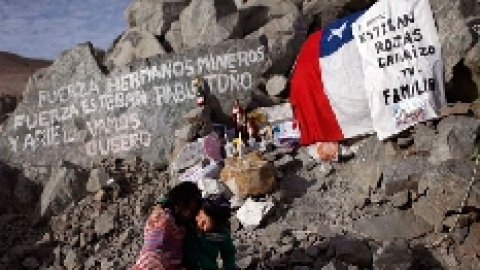 mineros en chile