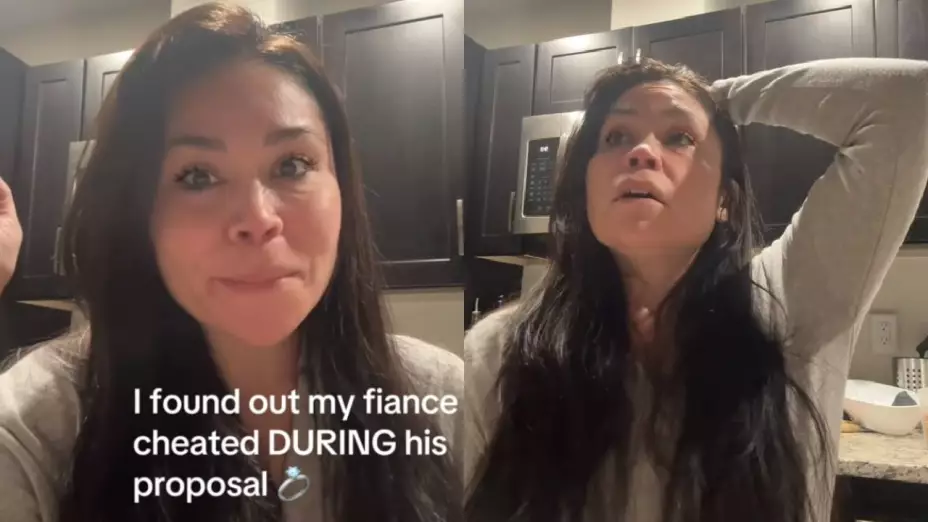 VIDEO: Descubrió la infidelidad de su novio mientras le proponía matrimonio
