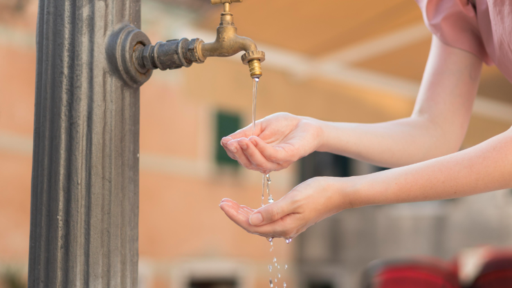 corte de agua