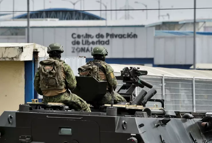 Violencia en Ecuador 9 de enero