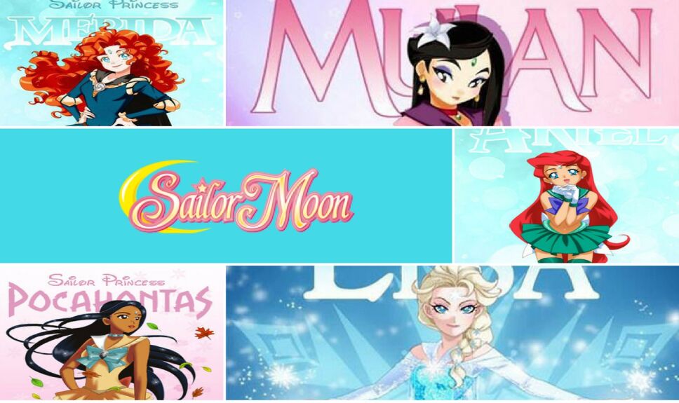 Sailor Moon, Princesas de Disney
