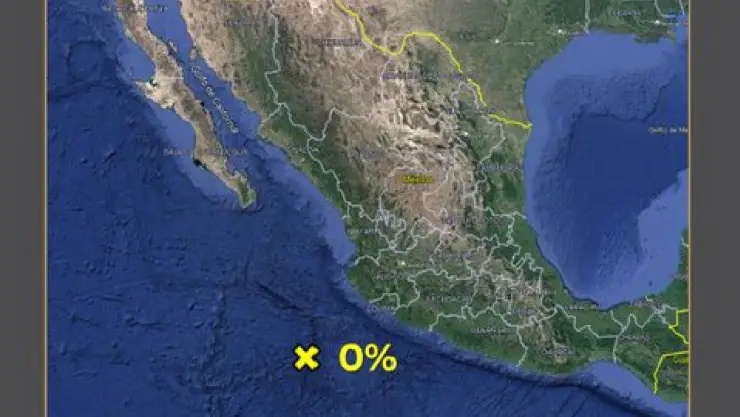 ÚLTIMA HORA_ Pierde fuerza la zona de baja presión del Pacífico