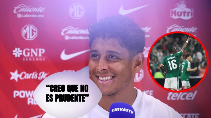 Luis Romo reveló qué sucedió en los vestidores para que sacaran a Julián Quiñones en el México vs Inglaterra