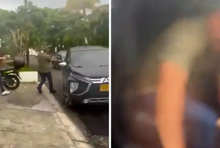 El hecho fue grabado por la hija del funcionario en el municipio de Dorado