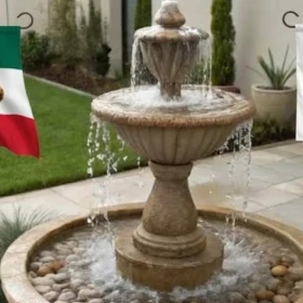 Mientras en México es un lujo tener una fuente en casa, en China temen que “ahoguen” su economía según el Feng Shui