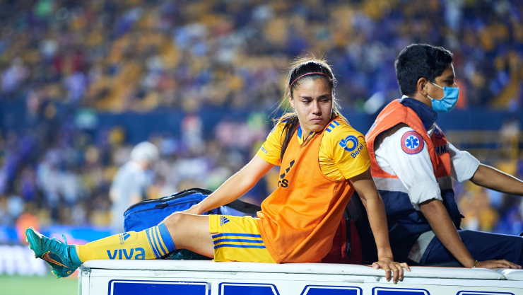 Lizbeth Ovalle lesión