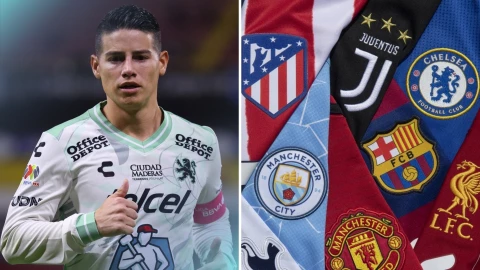 El equipo de Europa que buscaría fichar a James Rodríguez