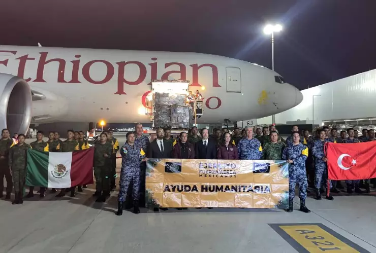 La Secretaría de Relaciones Exteriores (SRE) informó que tras el terremoto de Turquía y Siria envió otro avión con ayuda humanitaria.