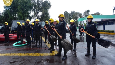CDMX enviará a policías y paramédicos a Guerrero para apoyar a los damnificados por el huracán Otis