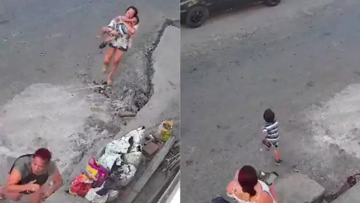 Bebé es atropellado