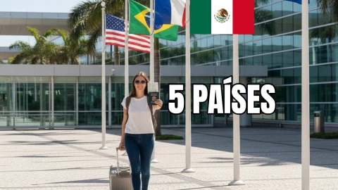 Los 5 países que son más atractivos para los mexicanos, pero que requieren visa