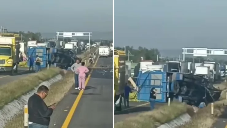 accidente Carretera Federal 90 Pénjamo-La Piedad hoy