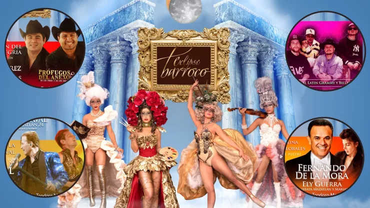 Artistas en el Carnaval de Mazatlán 2024