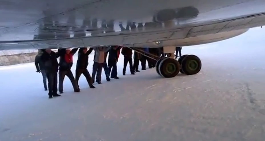 El incidente ocurrió el pasado martes 25 de noviembre en el Aeropuerto de Igarka