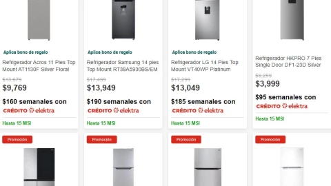 Oferta en Elektra 2023