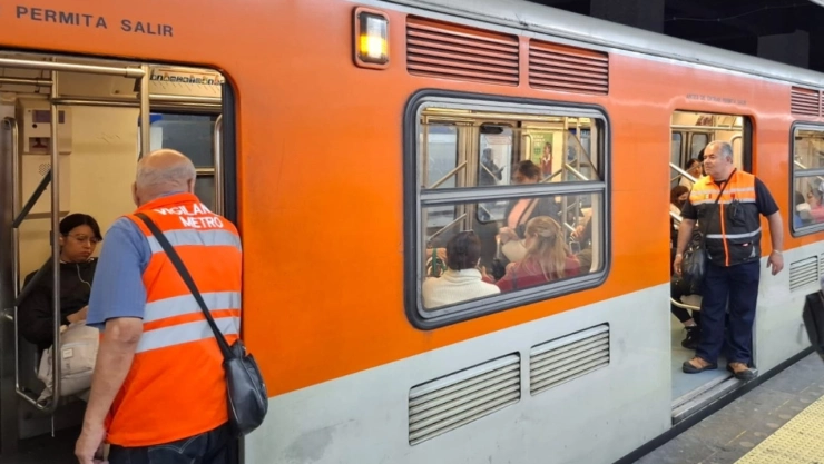 Tren del Metro de la CDMX.