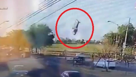 captan desplome de helícoptero de la SSP de Aguascalientes