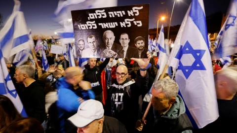 Protesas en Israel por Reforma Judicial