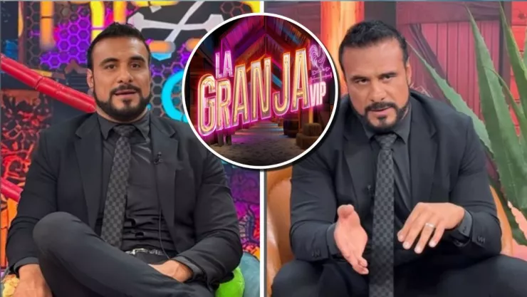 Alberto del Río, entre caballo y toro en La Granja VIP.